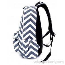 Women Girl Canvas Backpack in Spanish Hiking Travel Shoulder Satchel Bag School Rucksack